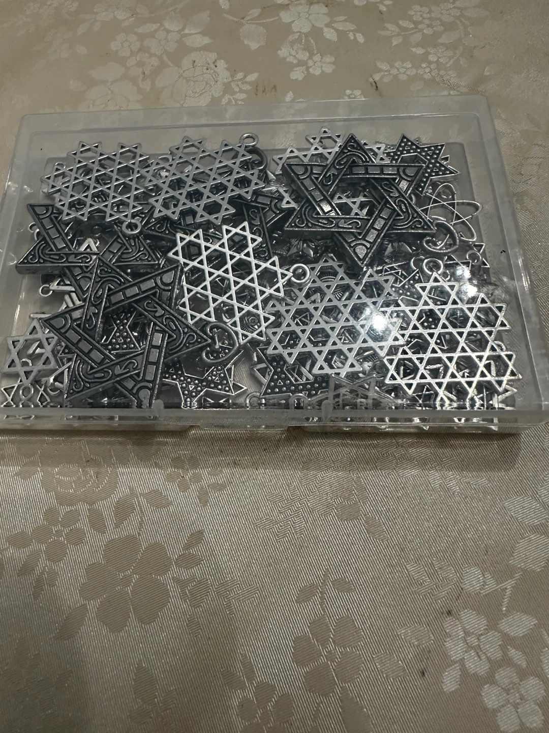Star of David Metal Pendants