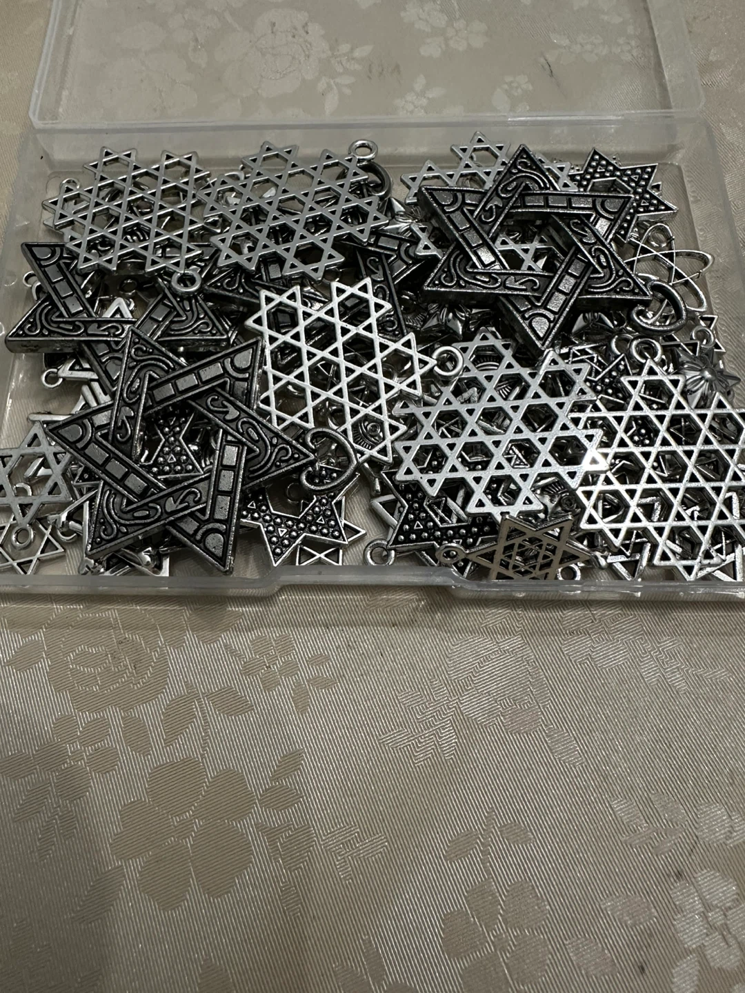Star of David Metal Pendants - photo 2
