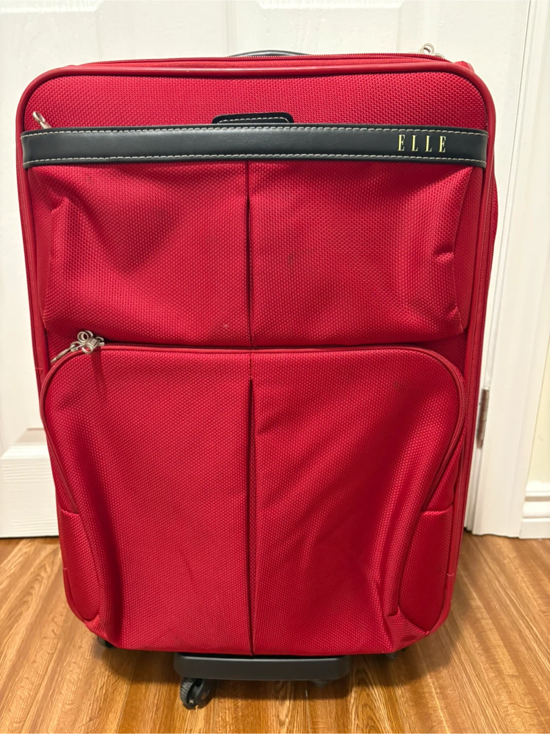 ELLE Red Rolling Luggage