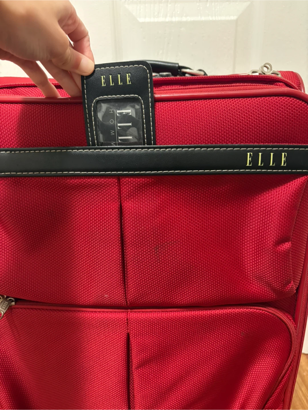 ELLE Red Rolling Luggage - photo 2