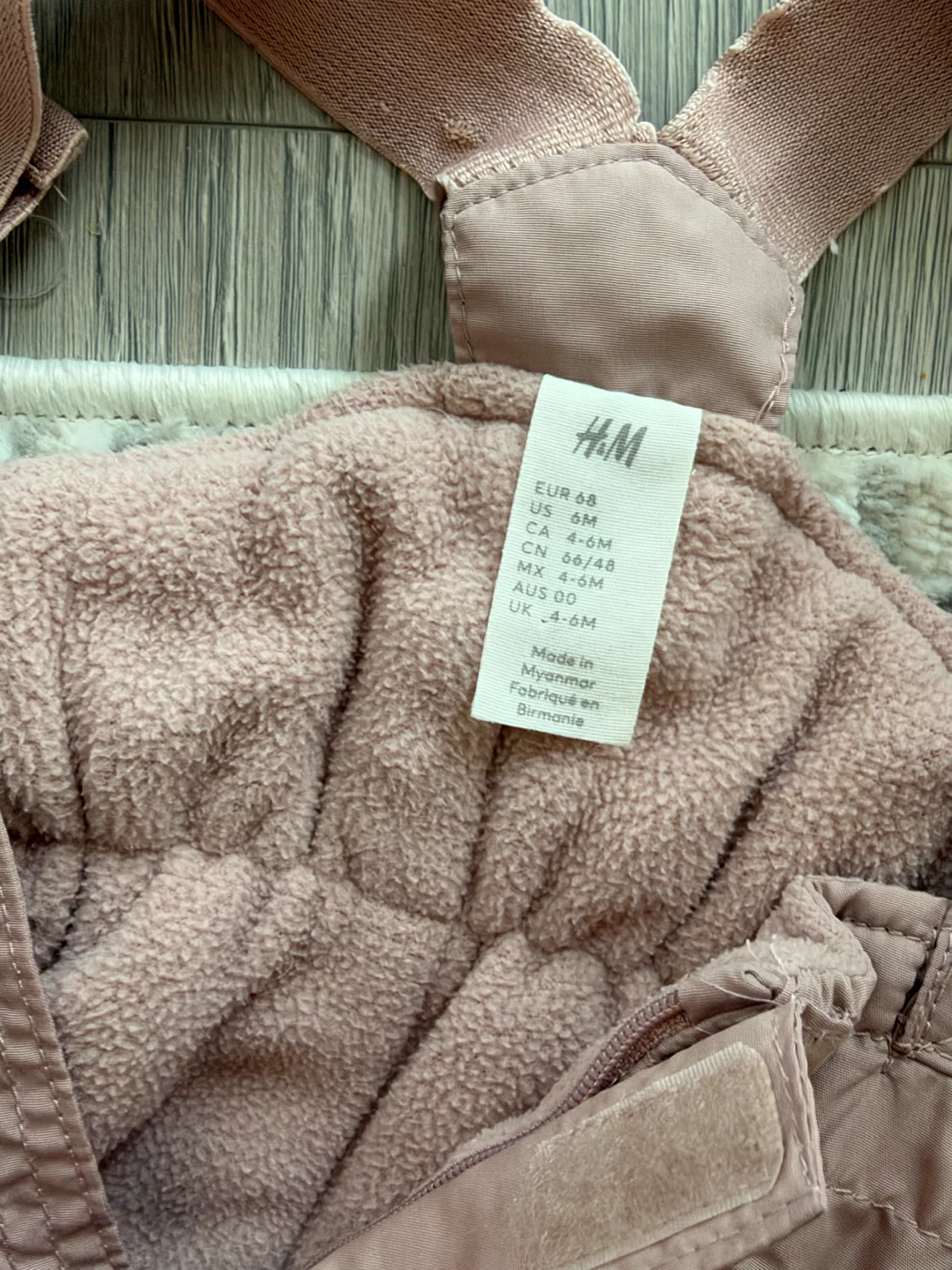 H&M baby snowsuit set, 4-6 months - photo 4