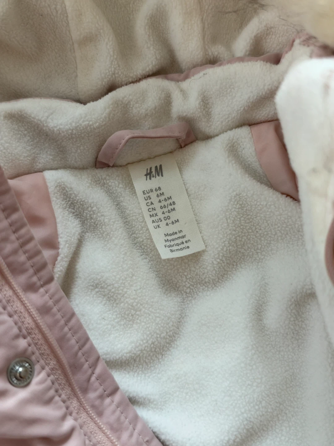 H&M baby snowsuit set, 4-6 months - photo 5