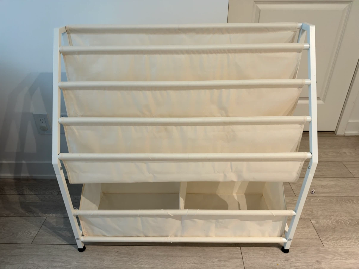 Kids Book and Toy Storage Organizer