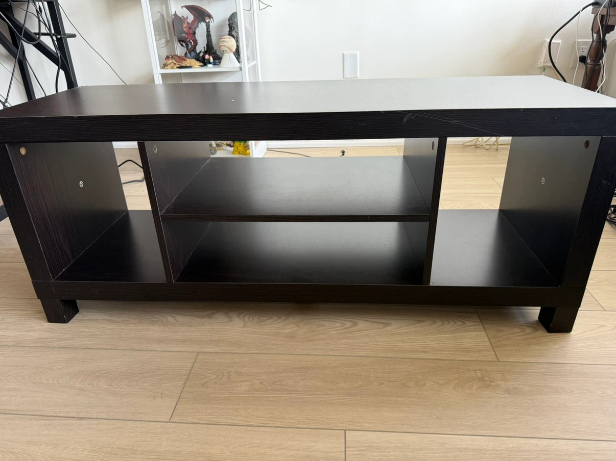 Dark Brown Media tv Stand - photo 3