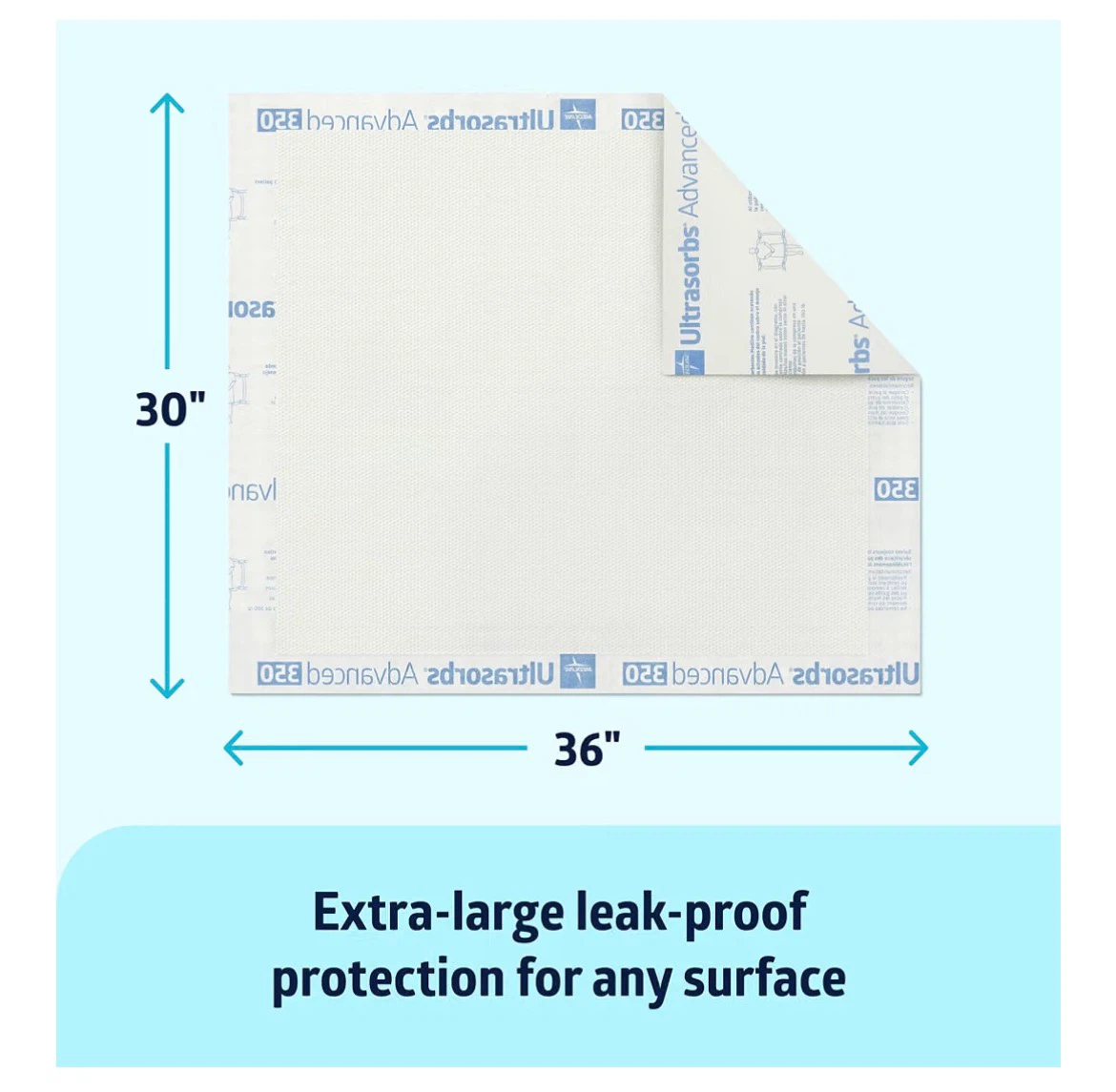 Medline Ultrasorbs Advanced Premium Underpads - photo 4