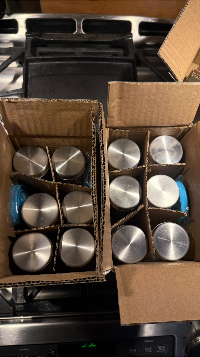 Set of 12 Glass Spice Jars - photo 2