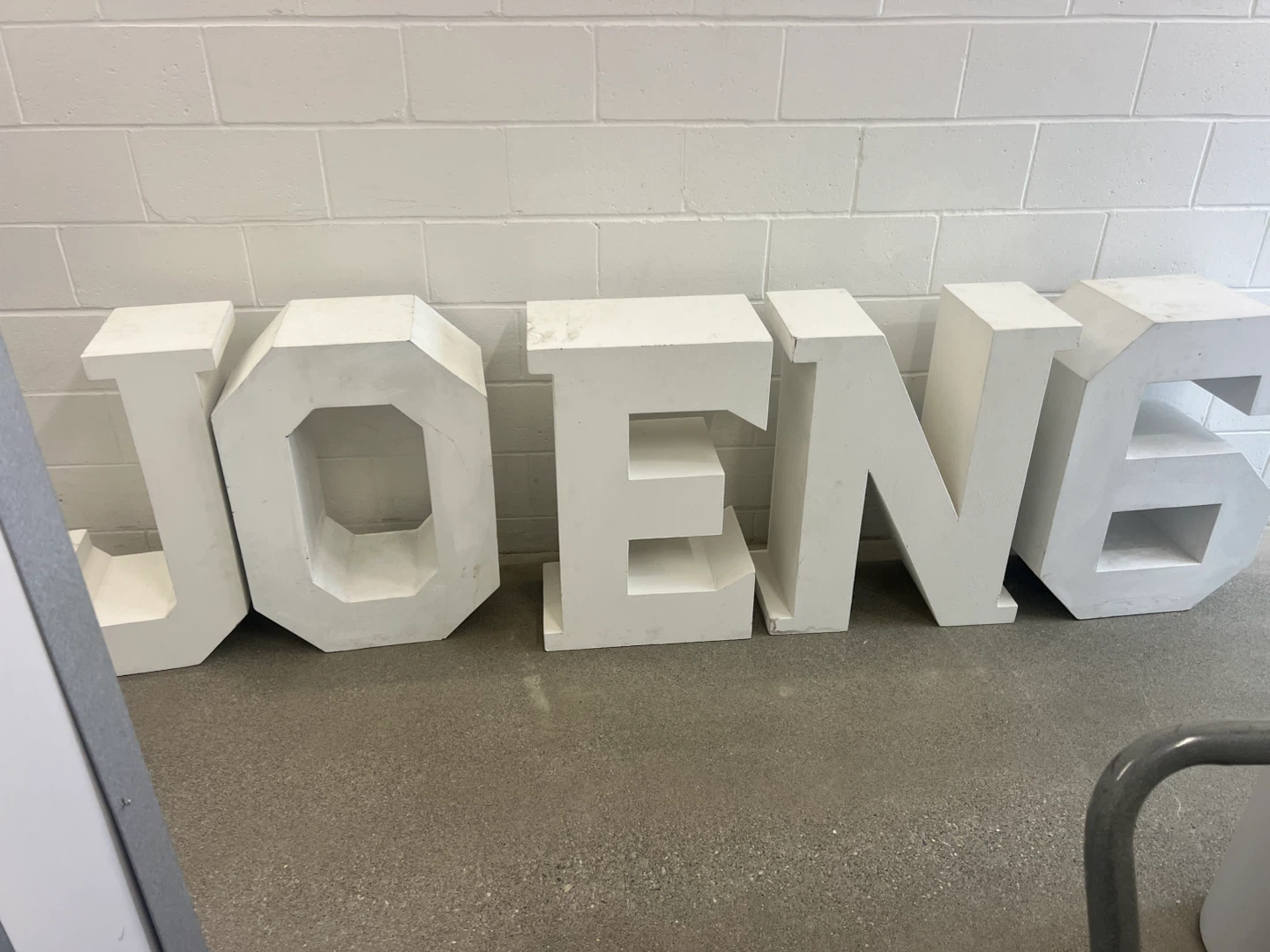 LARGE WOODEN DECORATION LETTERS - photo 2