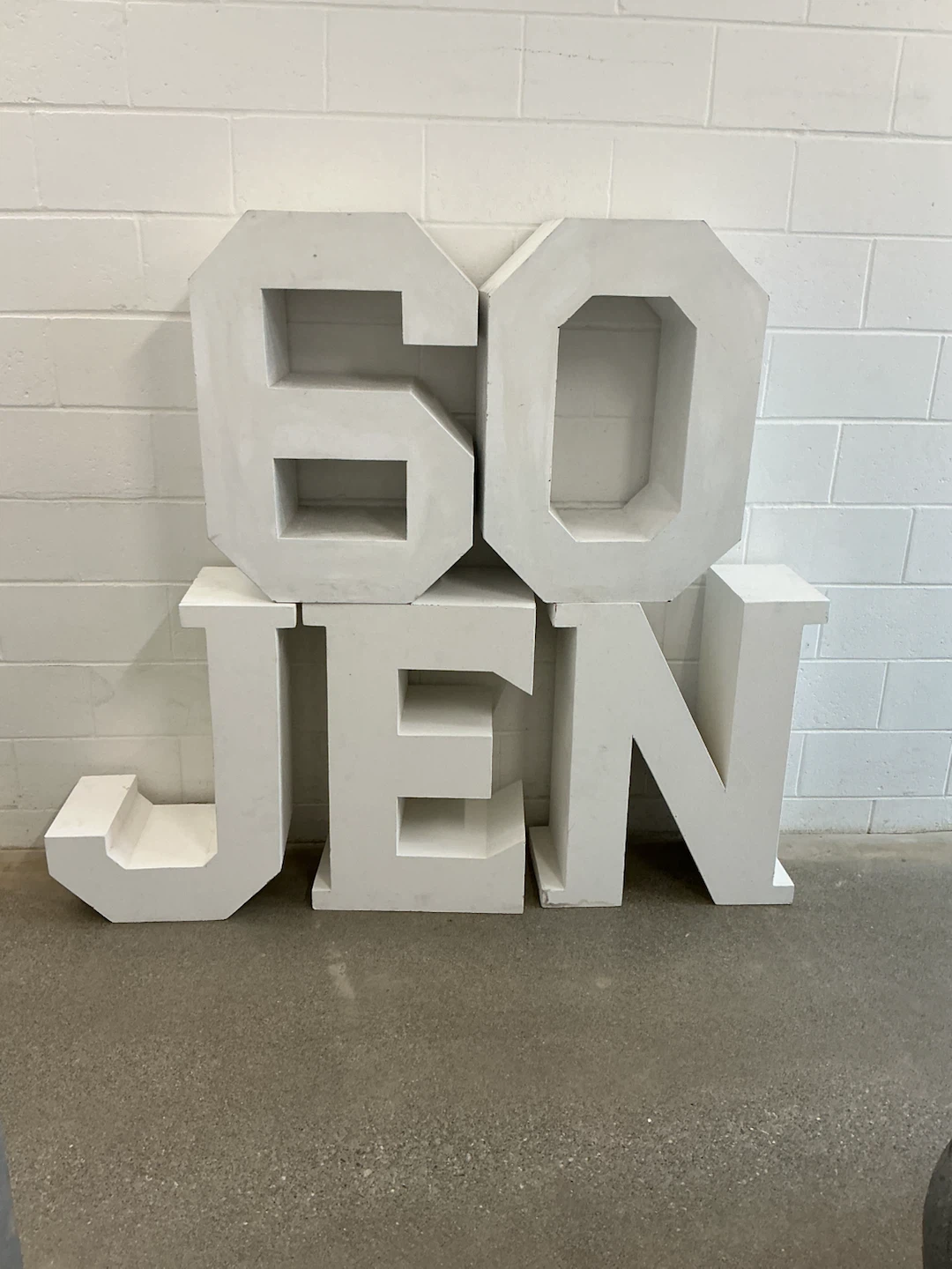 LARGE WOODEN DECORATION LETTERS - photo 3