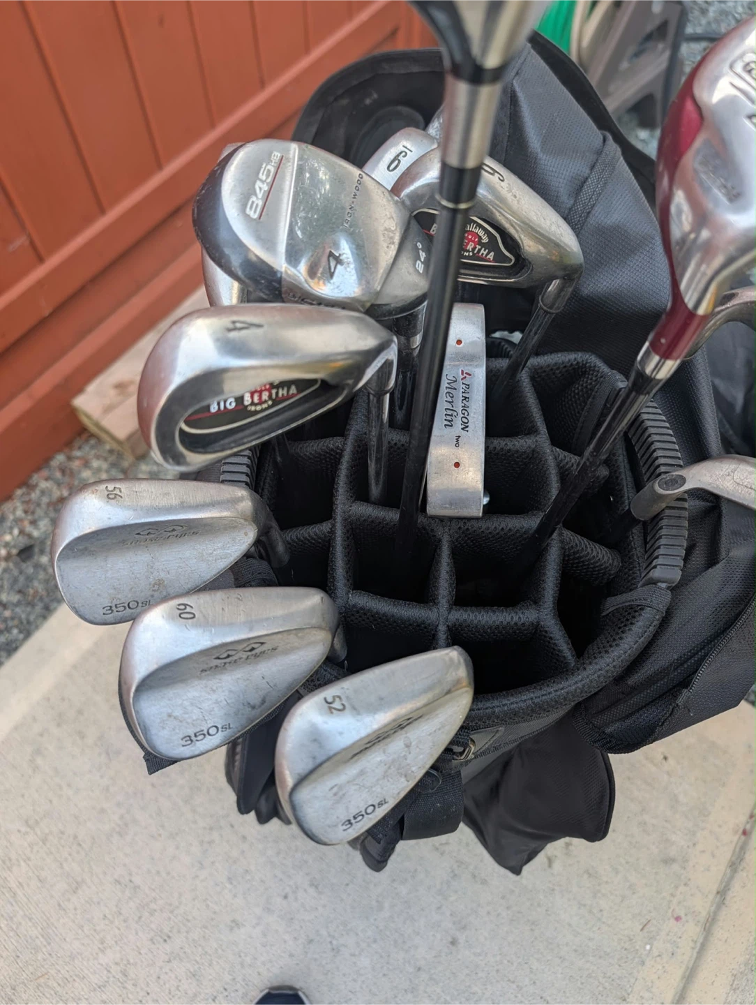 TaylorMade Golf Bag with Mixed Club Set - photo 4