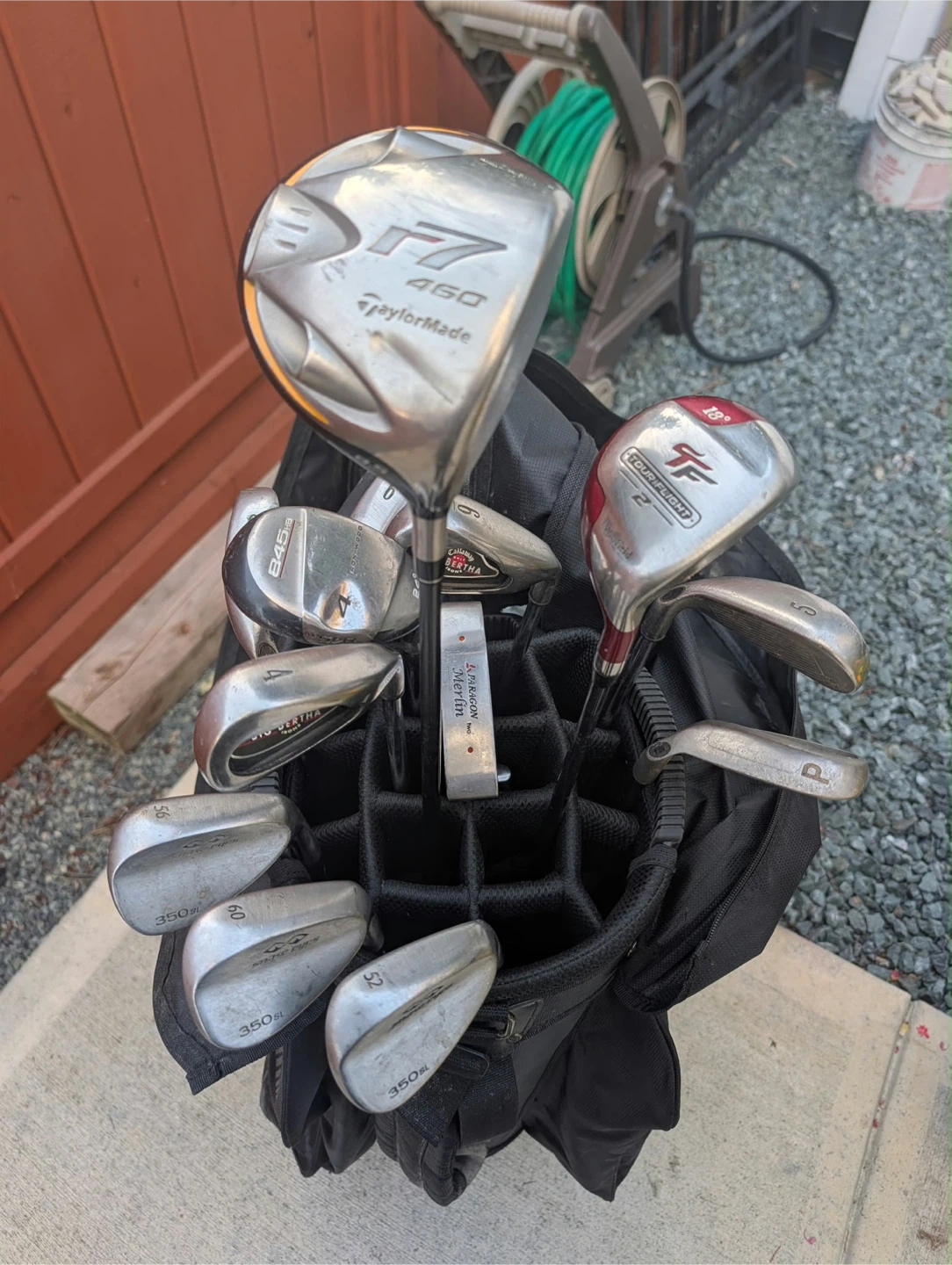 TaylorMade Golf Bag with Mixed Club Set - photo 5