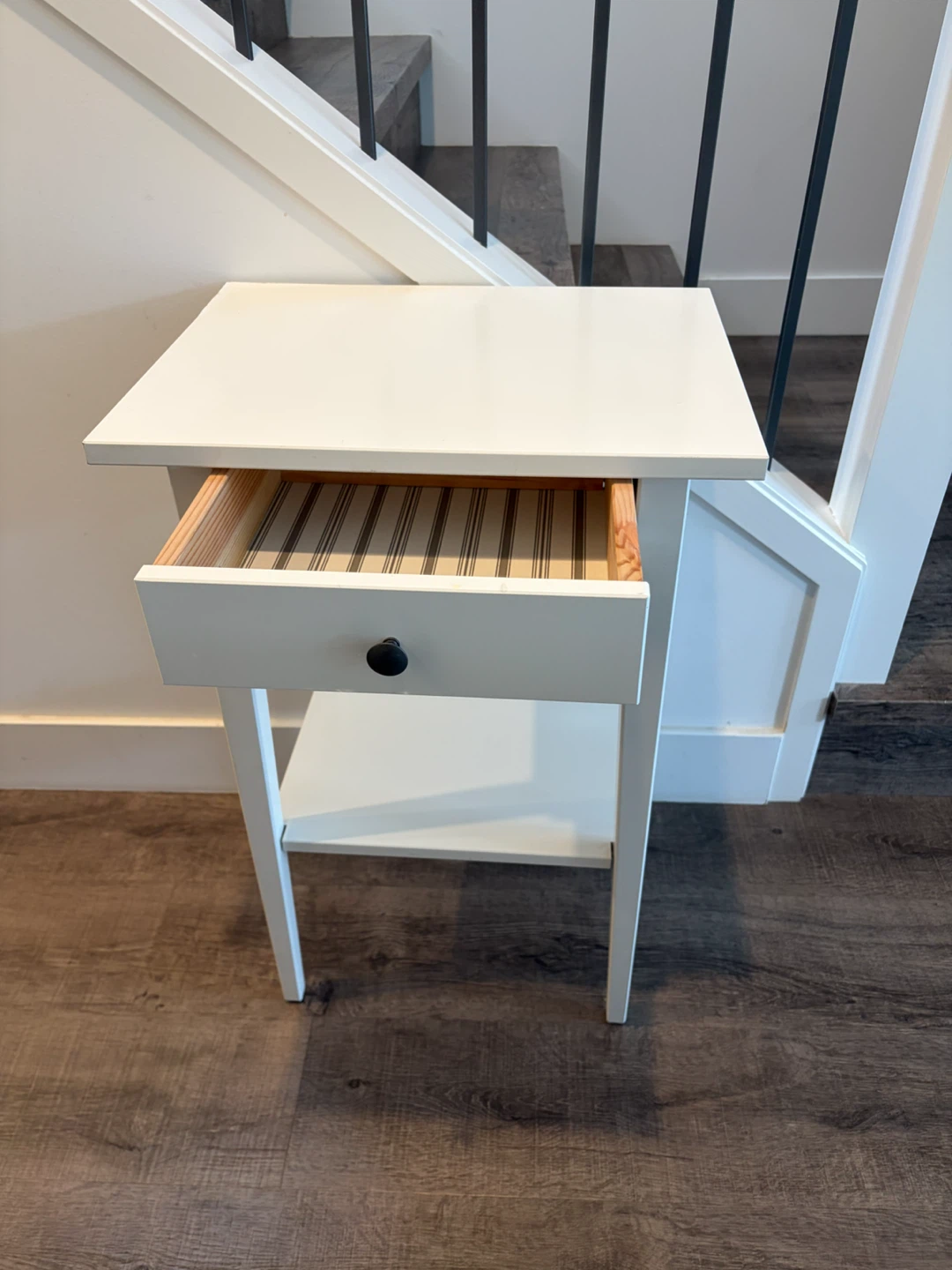 IKEA HEMNES white nightstand