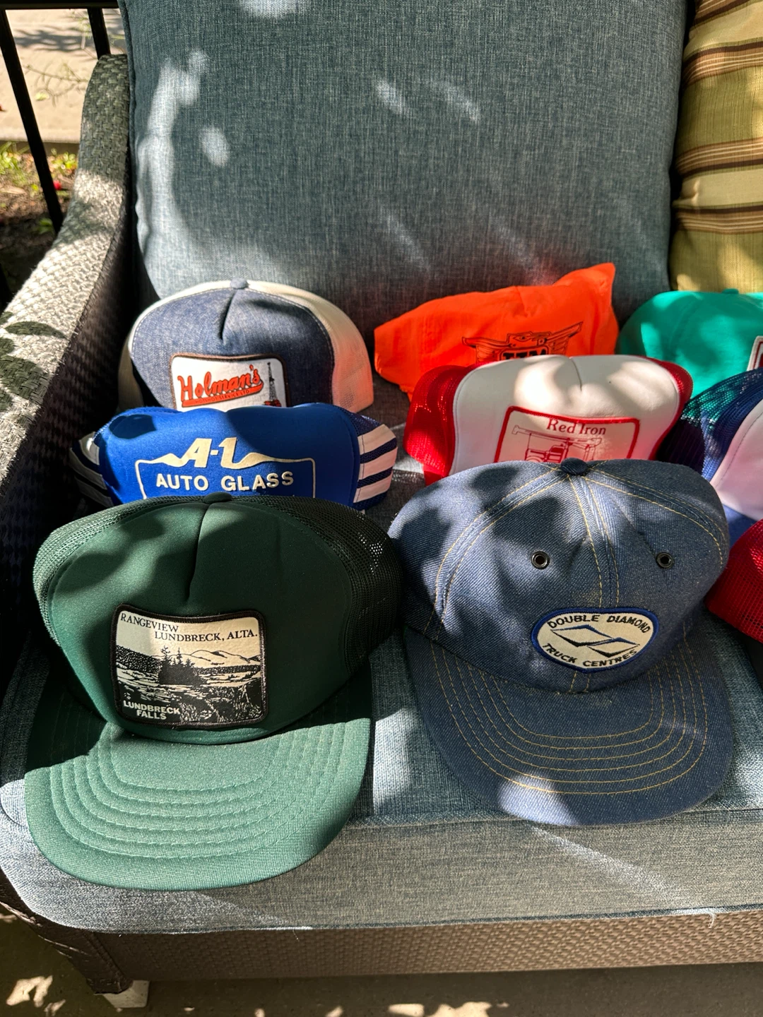 Collection of Vintage Mesh Back Trucker Hats - photo 2