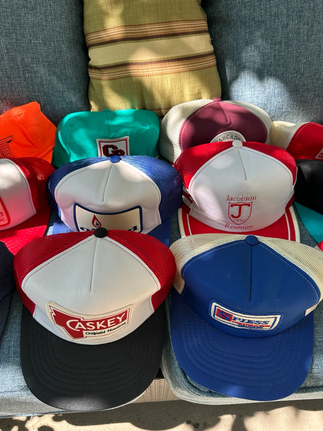 Collection of Vintage Mesh Back Trucker Hats - photo 3