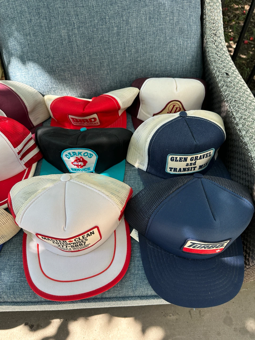 Collection of Vintage Mesh Back Trucker Hats - photo 4