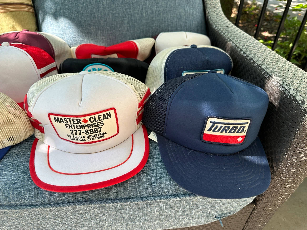 Collection of Vintage Mesh Back Trucker Hats - photo 5