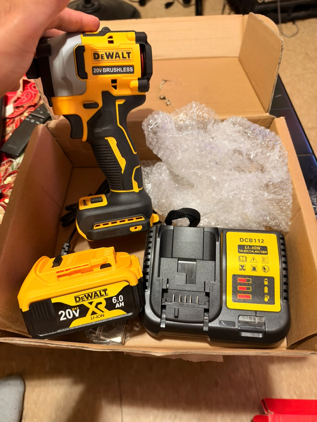 DeWalt 20V Brushless Impact Driver with 6.0Ah Battery - photo 3