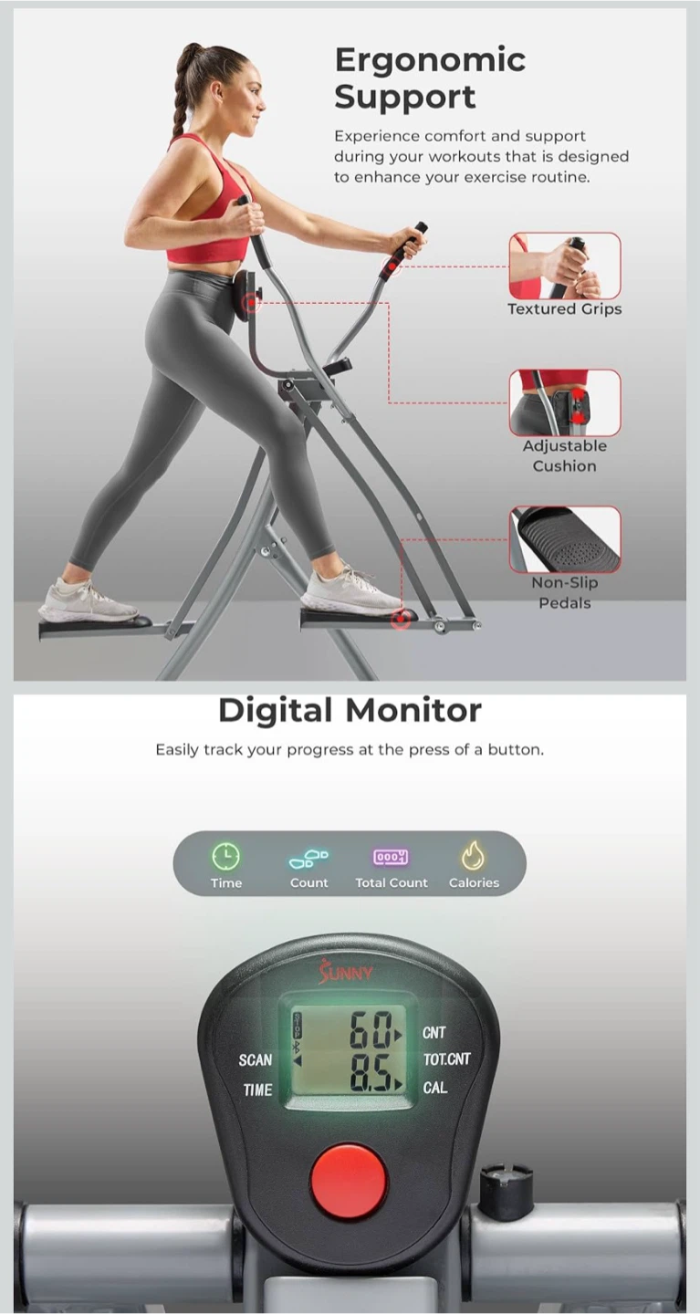 Sunny Health & Fitness Air Walker