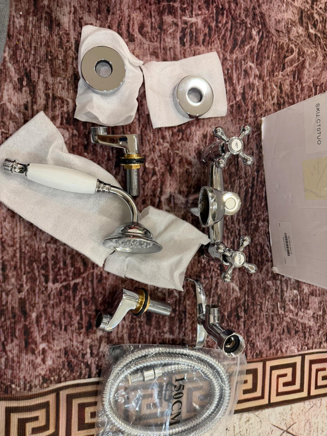 Wasserrhythm Clawfoot Tub Faucet