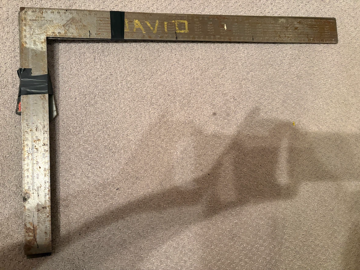 Vintage Framing Square Set - photo 2