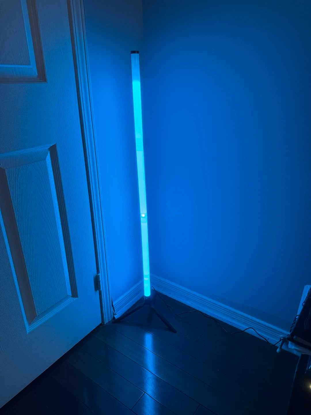 RGB LED Corner Floor Lamp