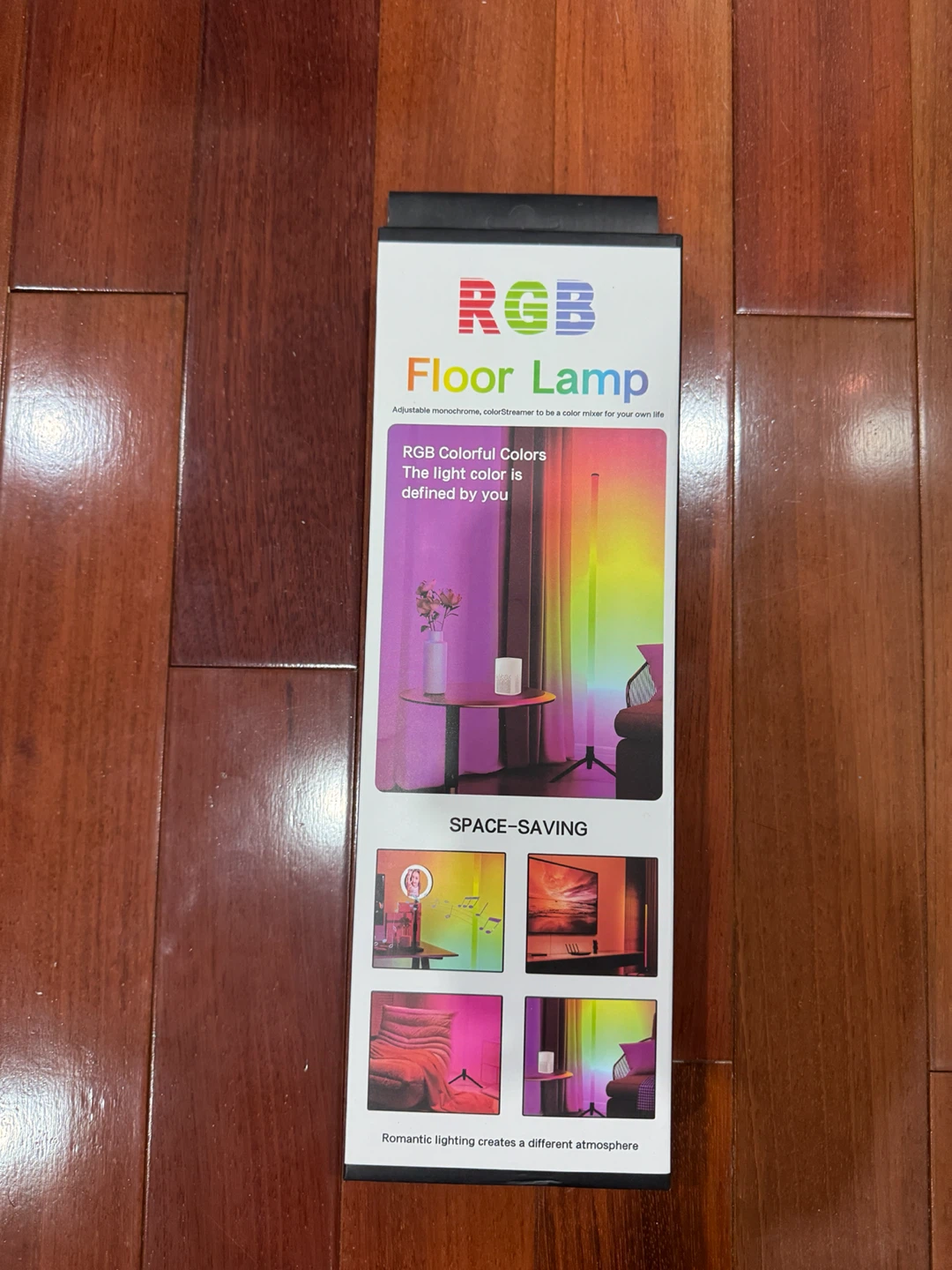 RGB LED Corner Floor Lamp - photo 2