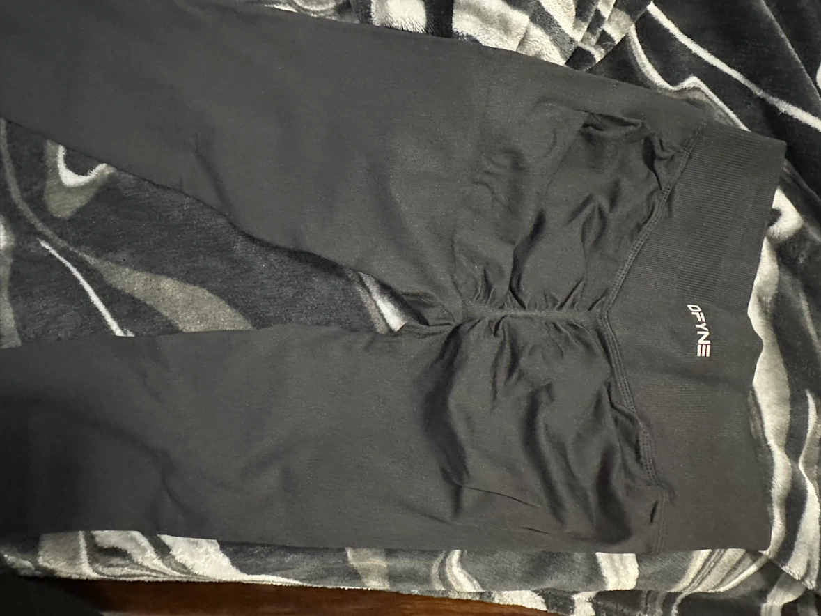 DFYNE Black Leggings