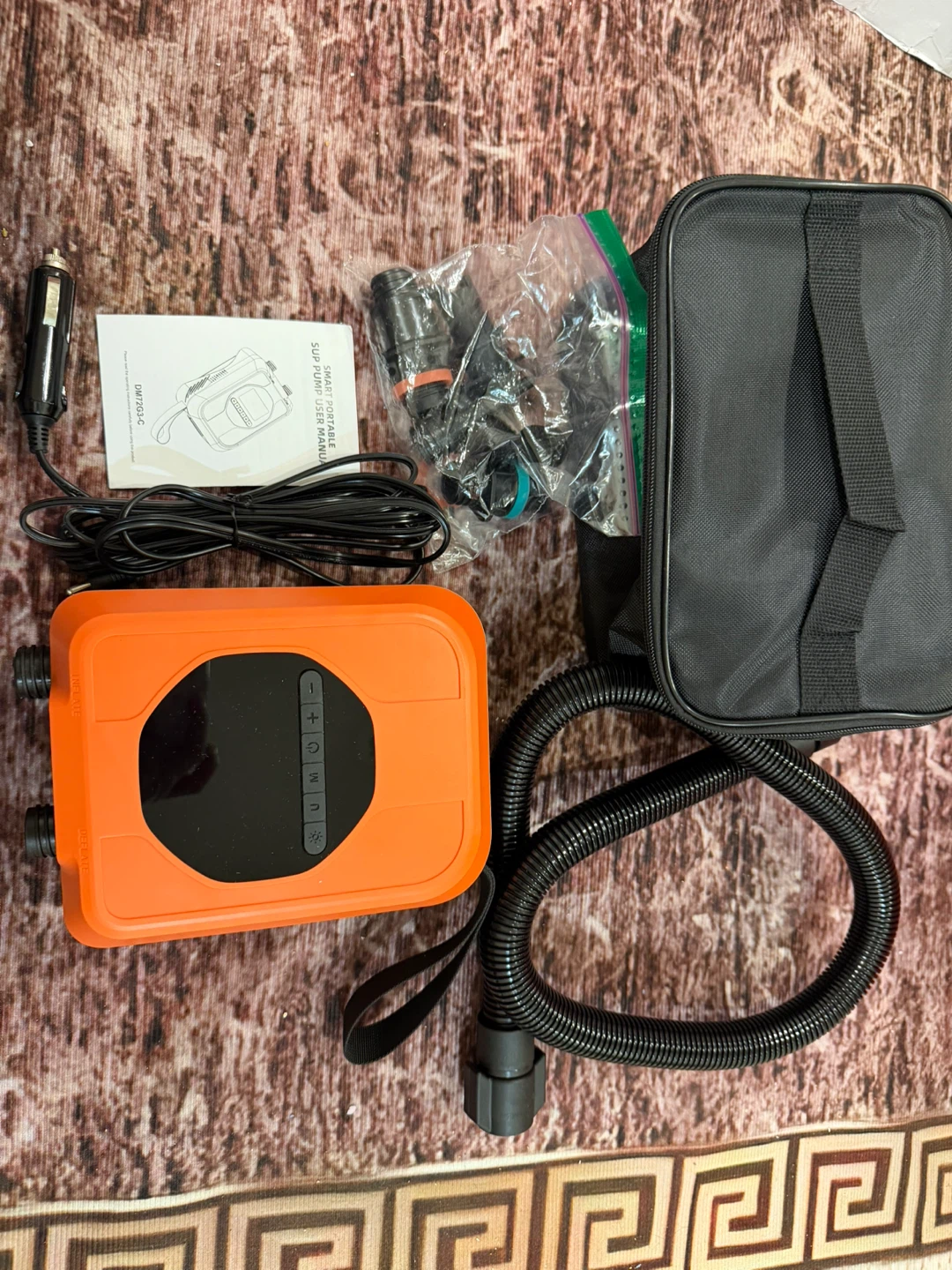 Smart Portable SUP Electric Air Pump DM72G3-C - photo 2