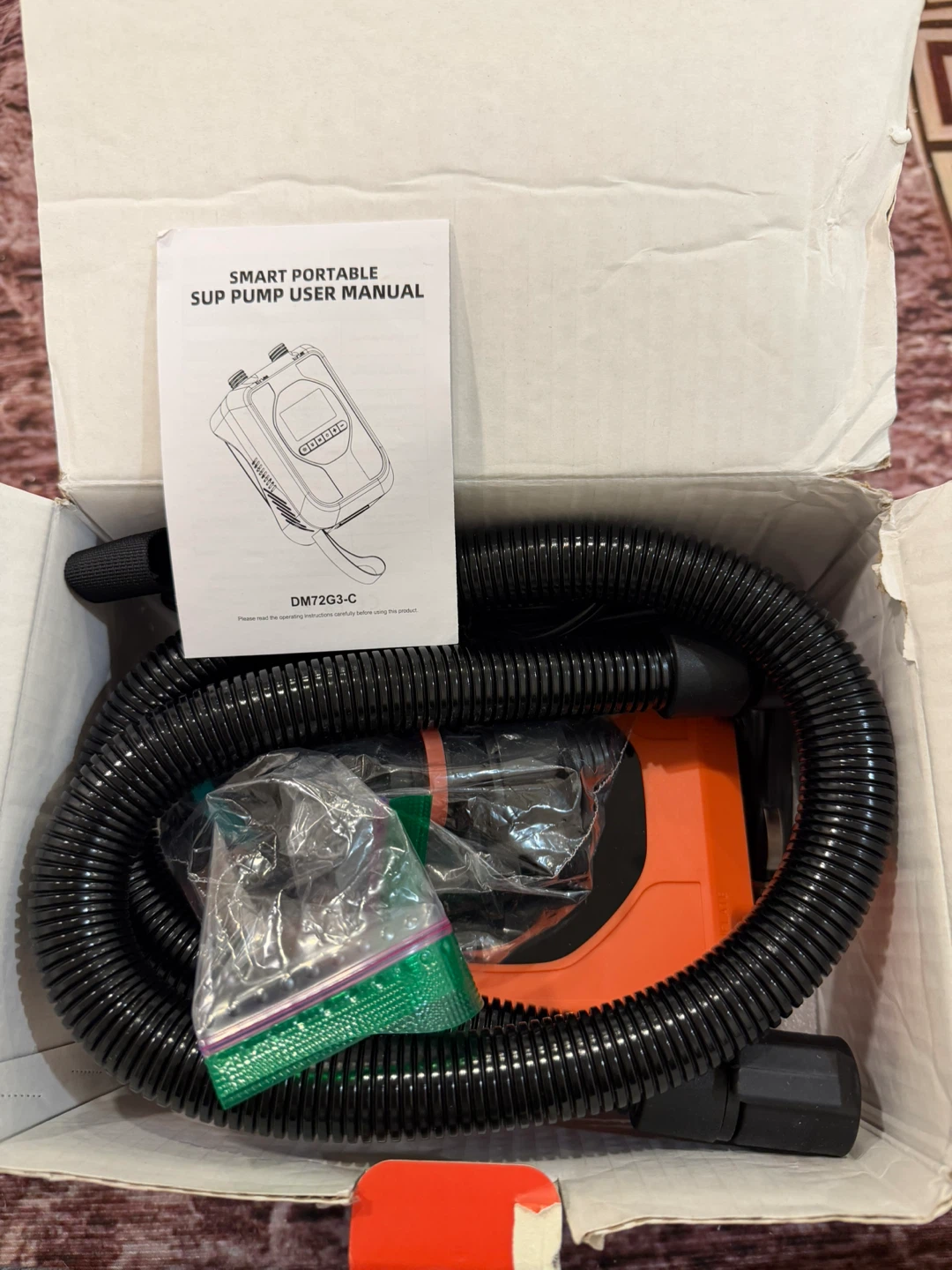 Smart Portable SUP Electric Air Pump DM72G3-C - photo 3