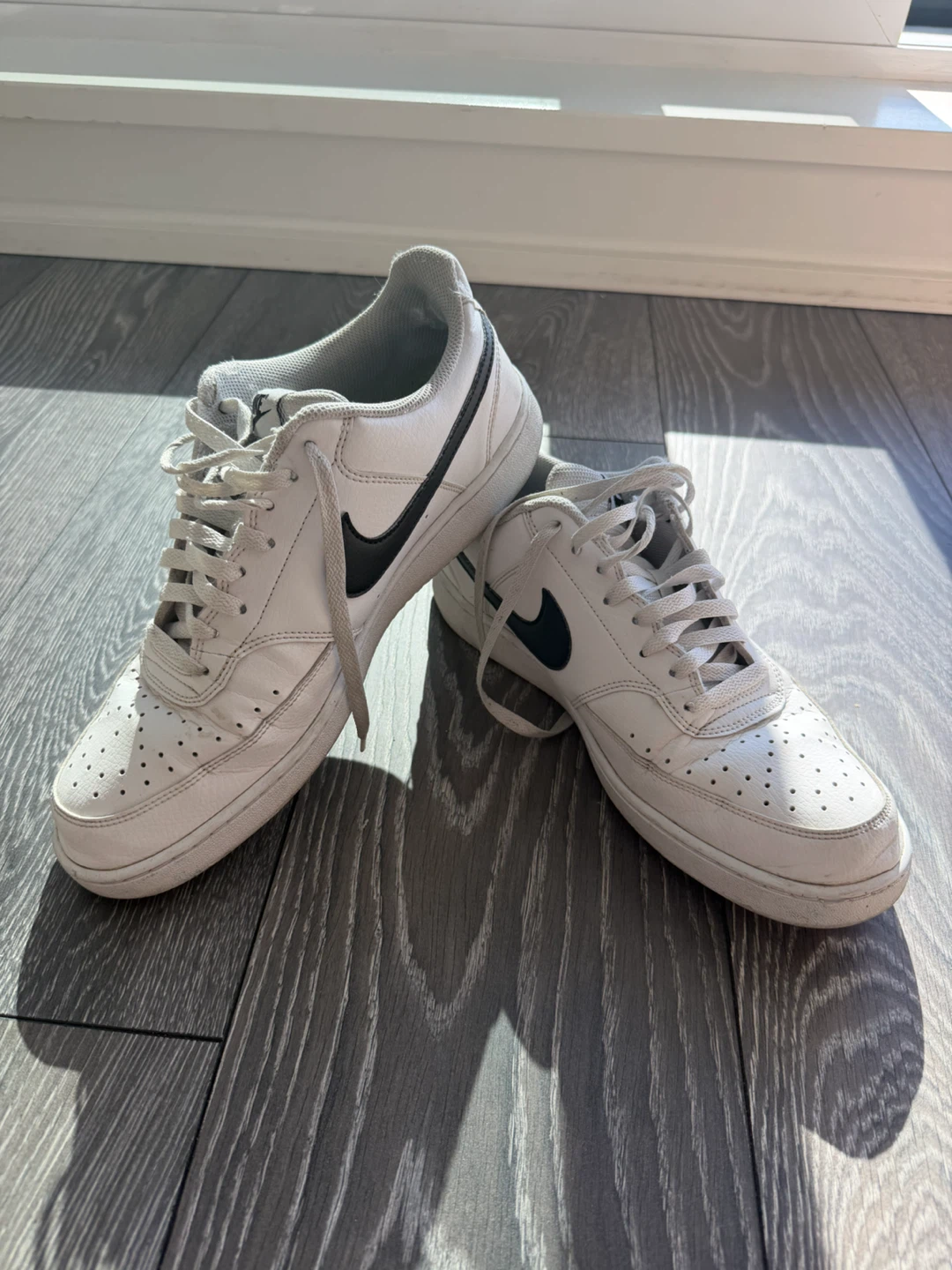 Nike Court Vision Low White Sneakers
