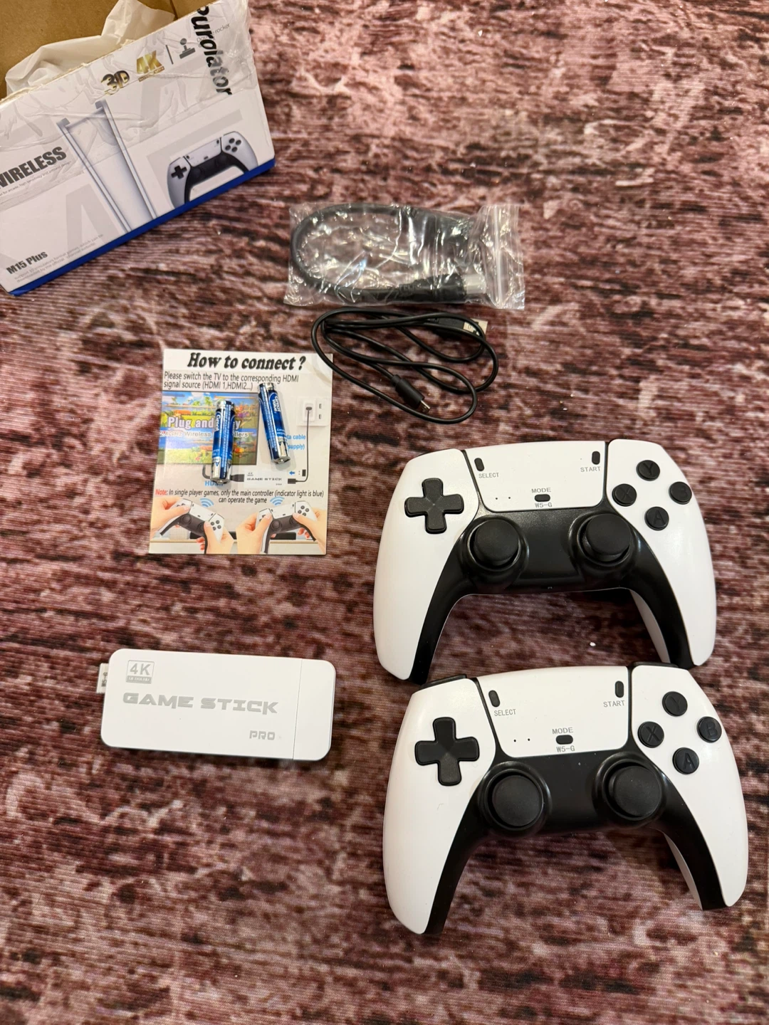 SJGAM M15 Plus 4K Wireless Game Stick