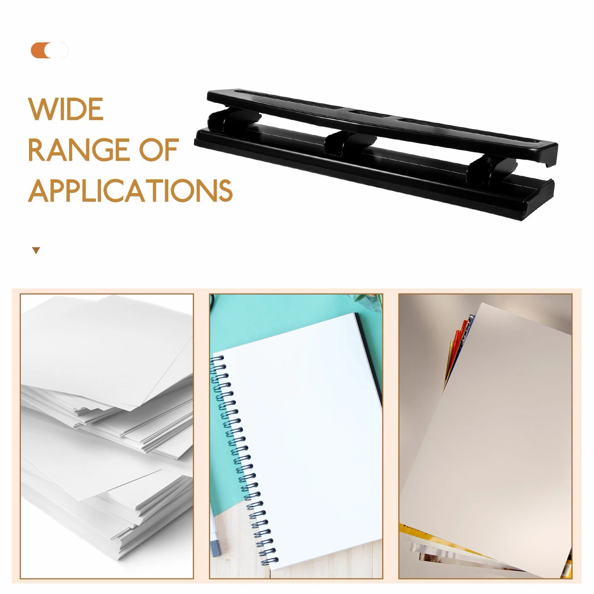 3-Hole Punch - Perfect for School, Office & Crafting!! - photo 2