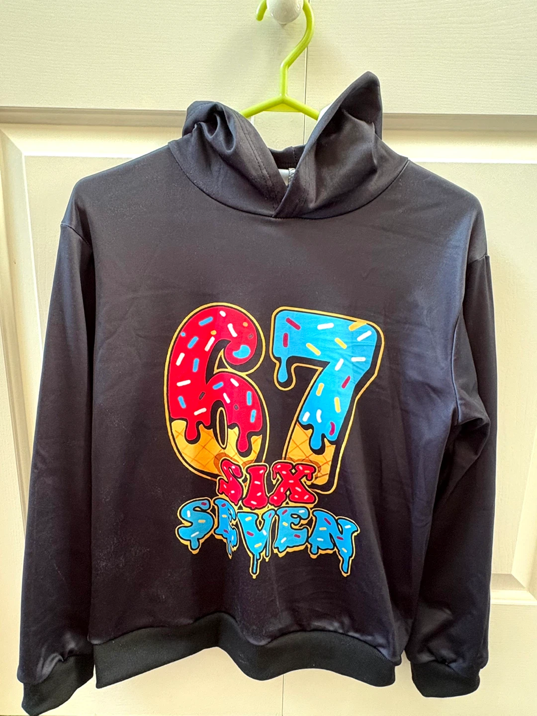 Black 67 Six Seven Graphic Hoodie - S