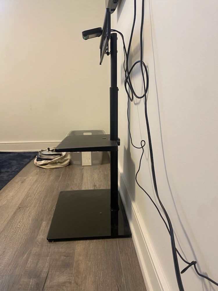Adjustable Floor TV Stand - photo 2