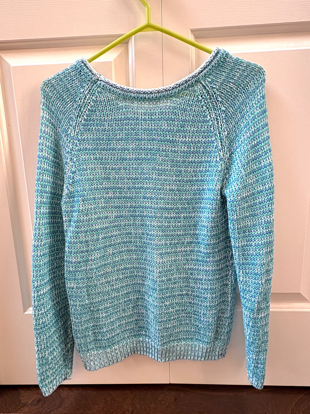 Blue and White Knit 🧶 Sweater - S - photo 3