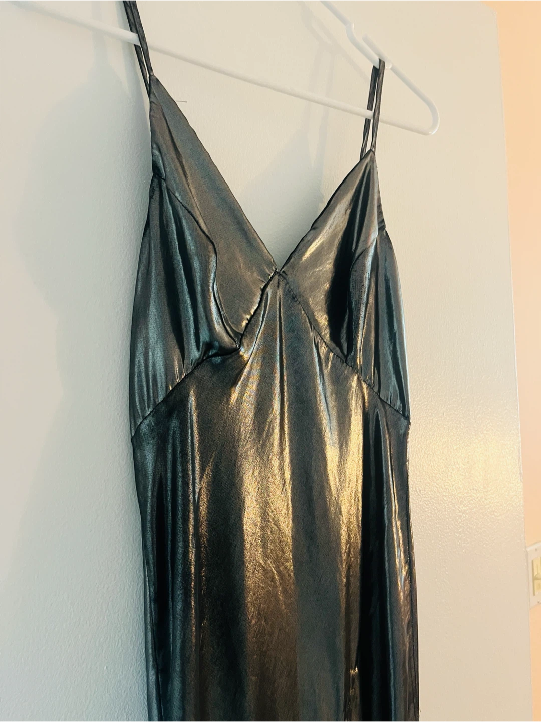 Anthropologie silver midi/maxi dress - photo 2