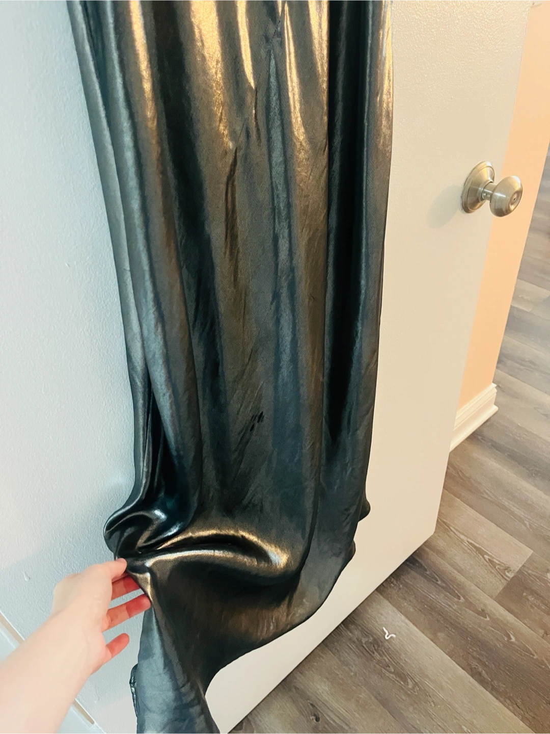 Anthropologie silver midi/maxi dress - photo 3