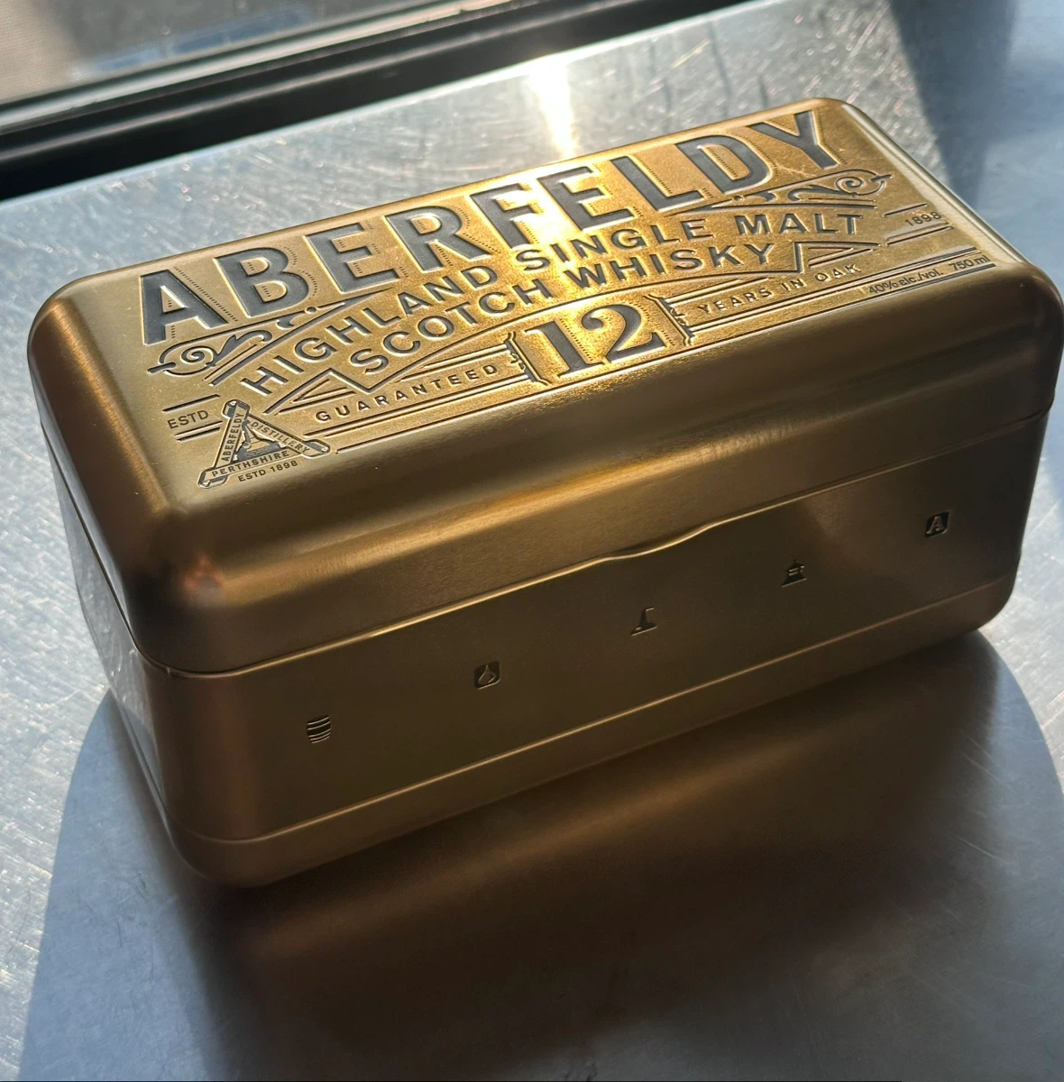 Aberfeldy 12 Year Old Scotch Whisky Tin