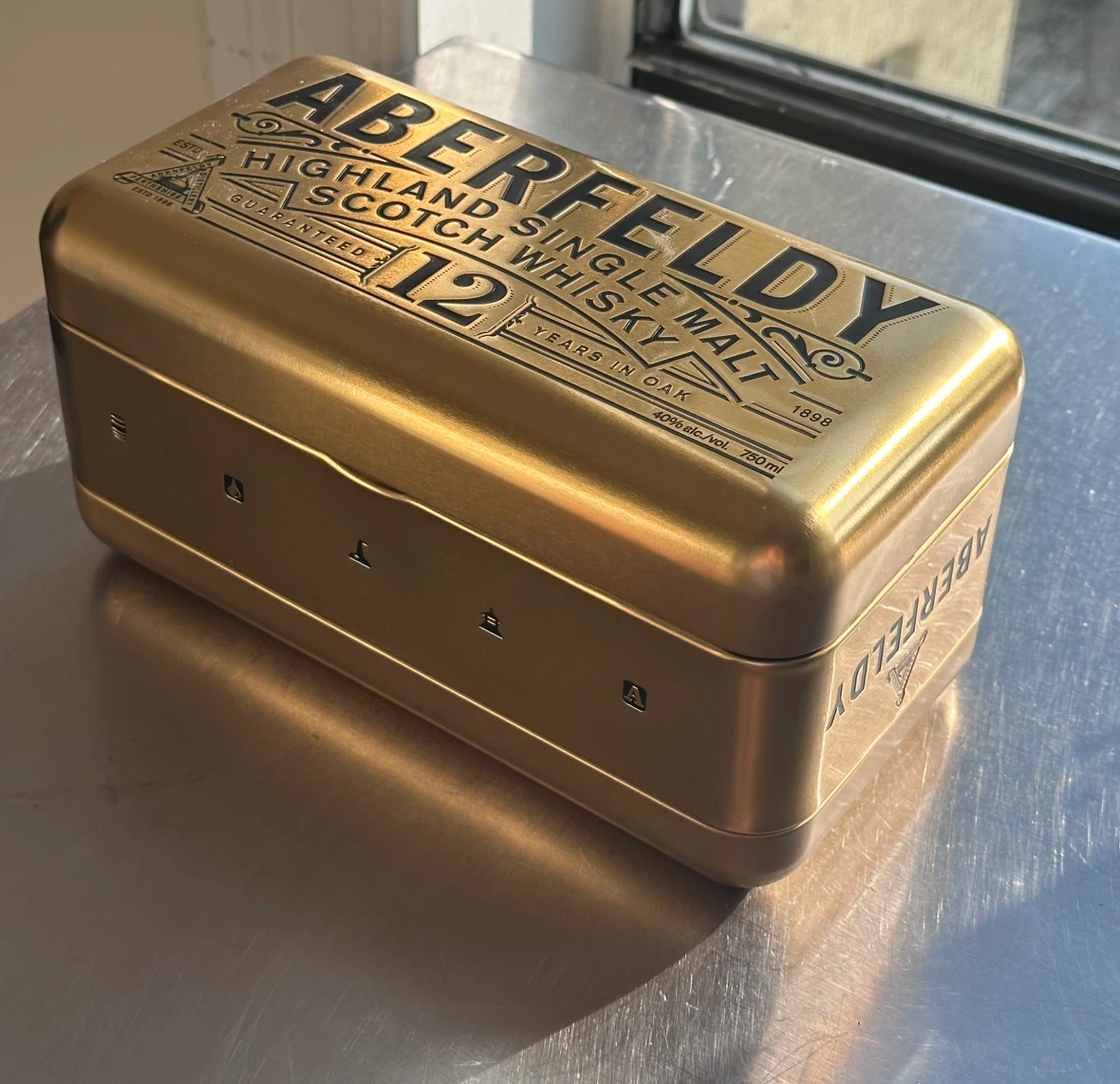 Aberfeldy 12 Year Old Scotch Whisky Tin - photo 2