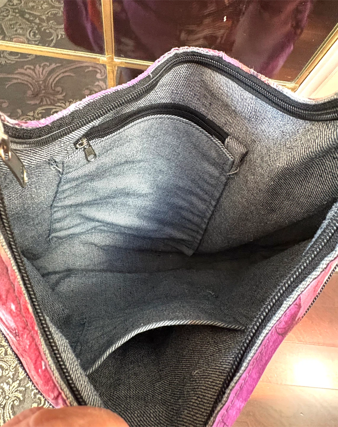 Butterfly Print Hobo Crossbody Bag - photo 5