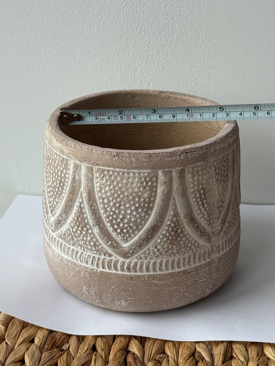 Planters: grey and brown. Concrete, Ceramic+Wood - photo 4
