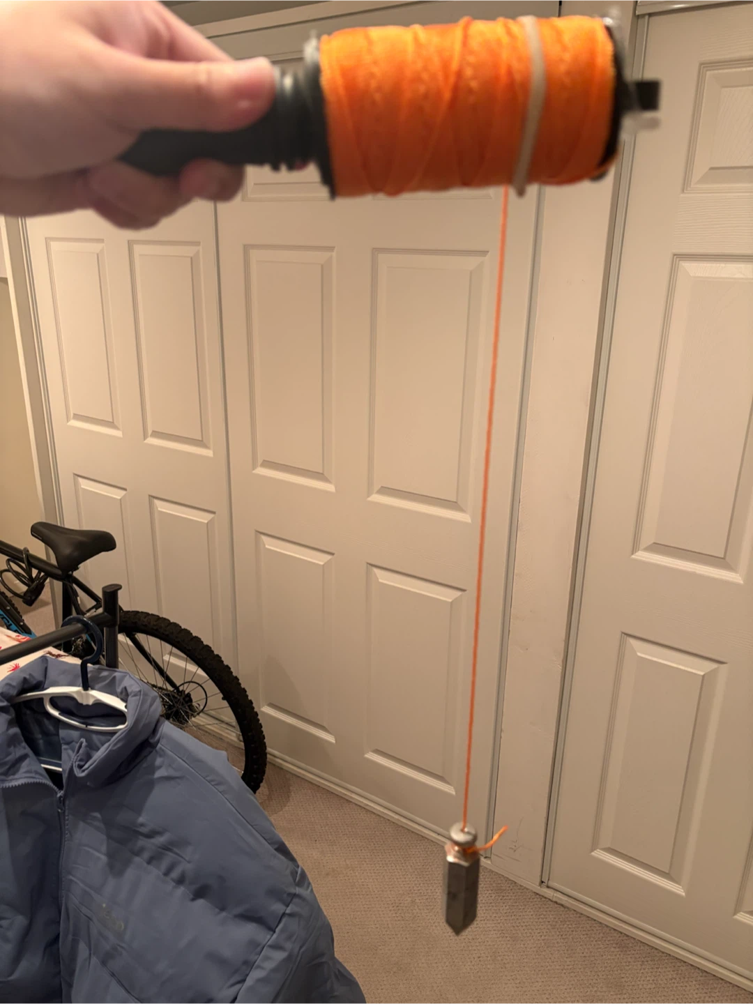 Plumb Bob Tool with String Reel - photo 2