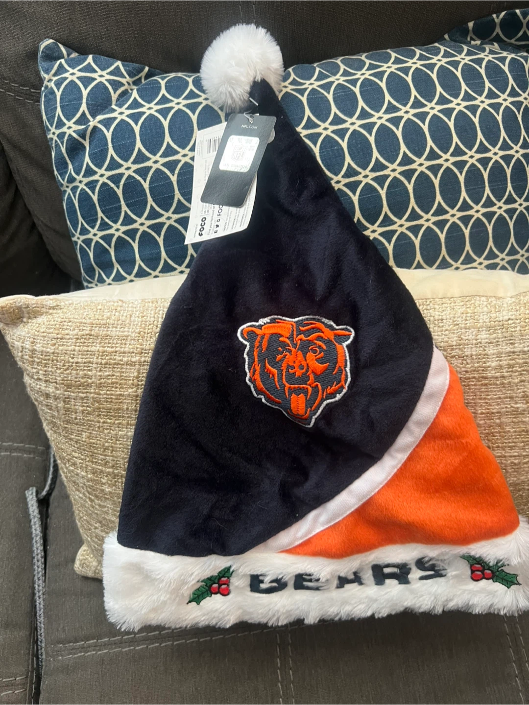 Chicago Bears FOCO Santa Hat