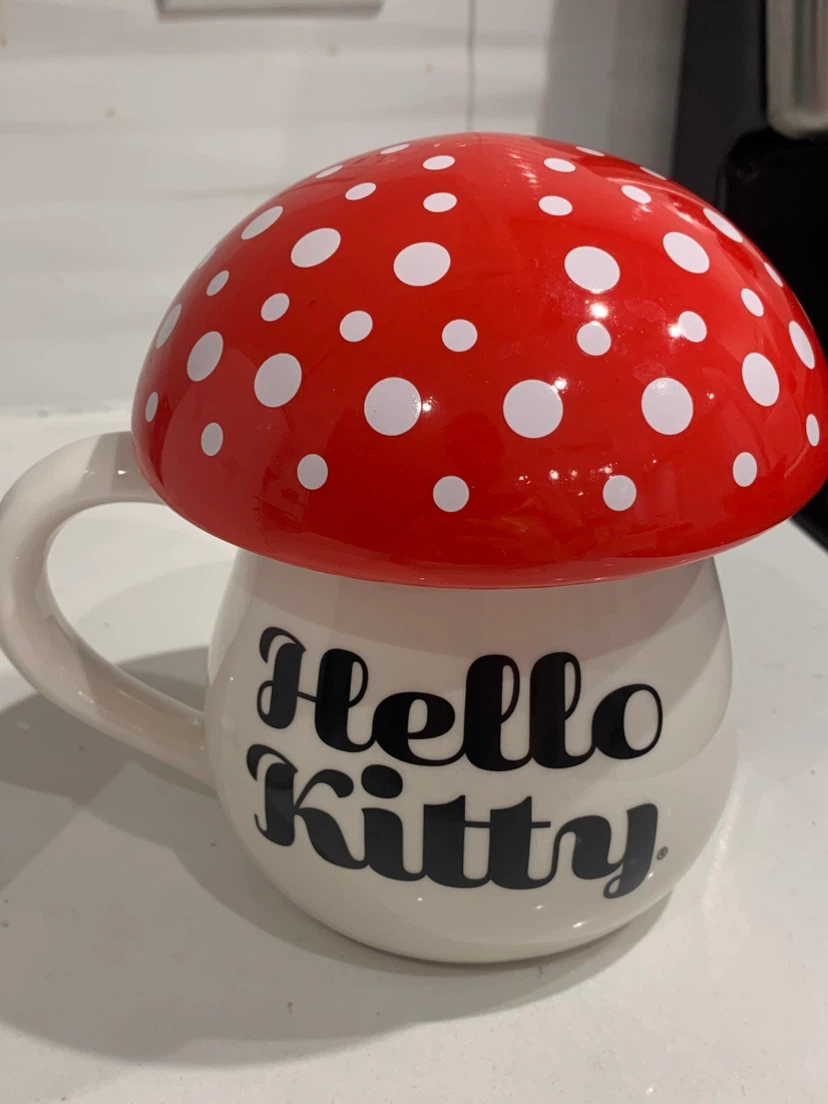 ❤️ Hello Kitty Mushroom Mug & Ceramic Xmas Jar ❤️ - photo 5