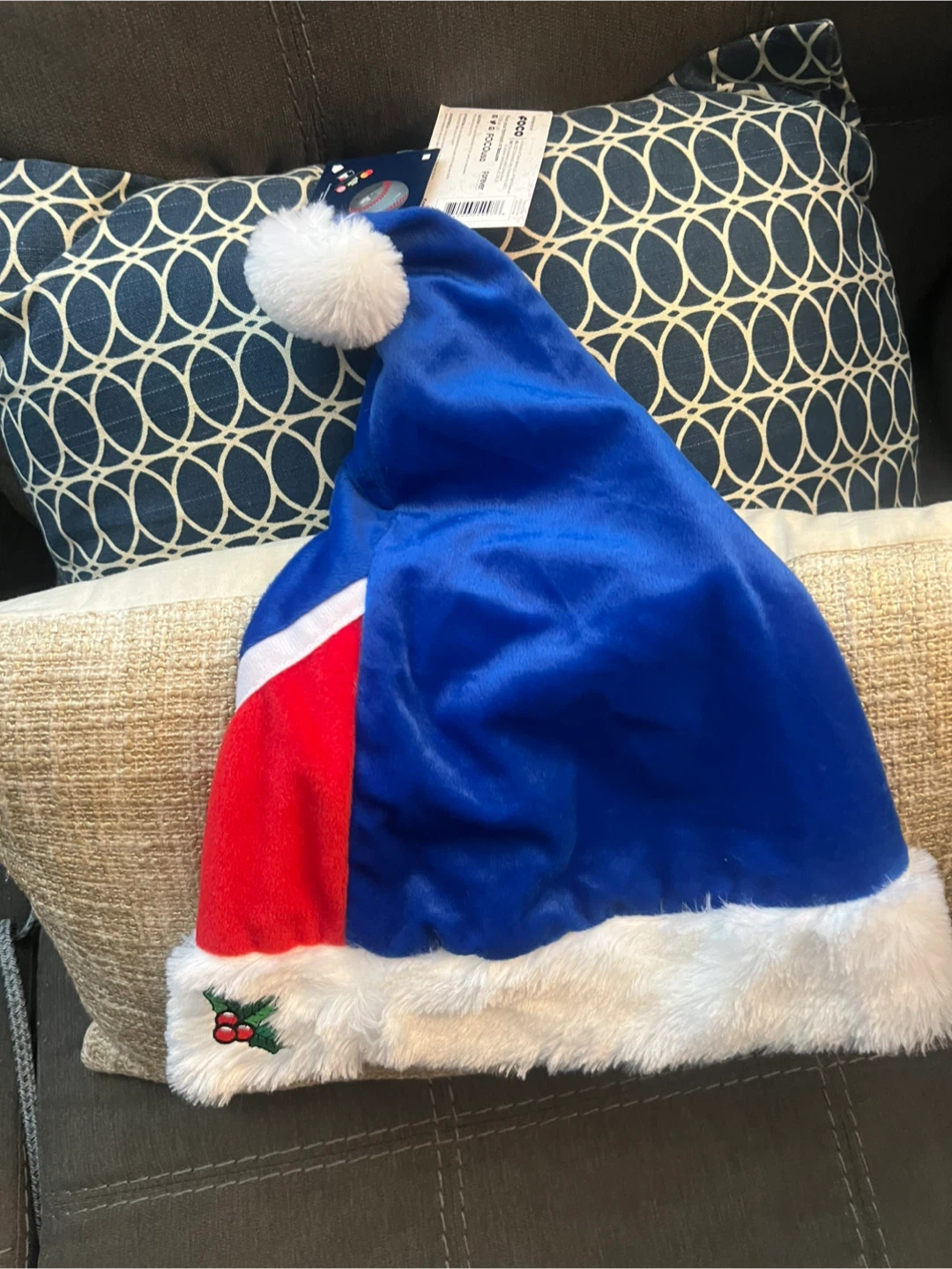 Chicago Cubs FOCO Holiday Santa Hat - photo 2