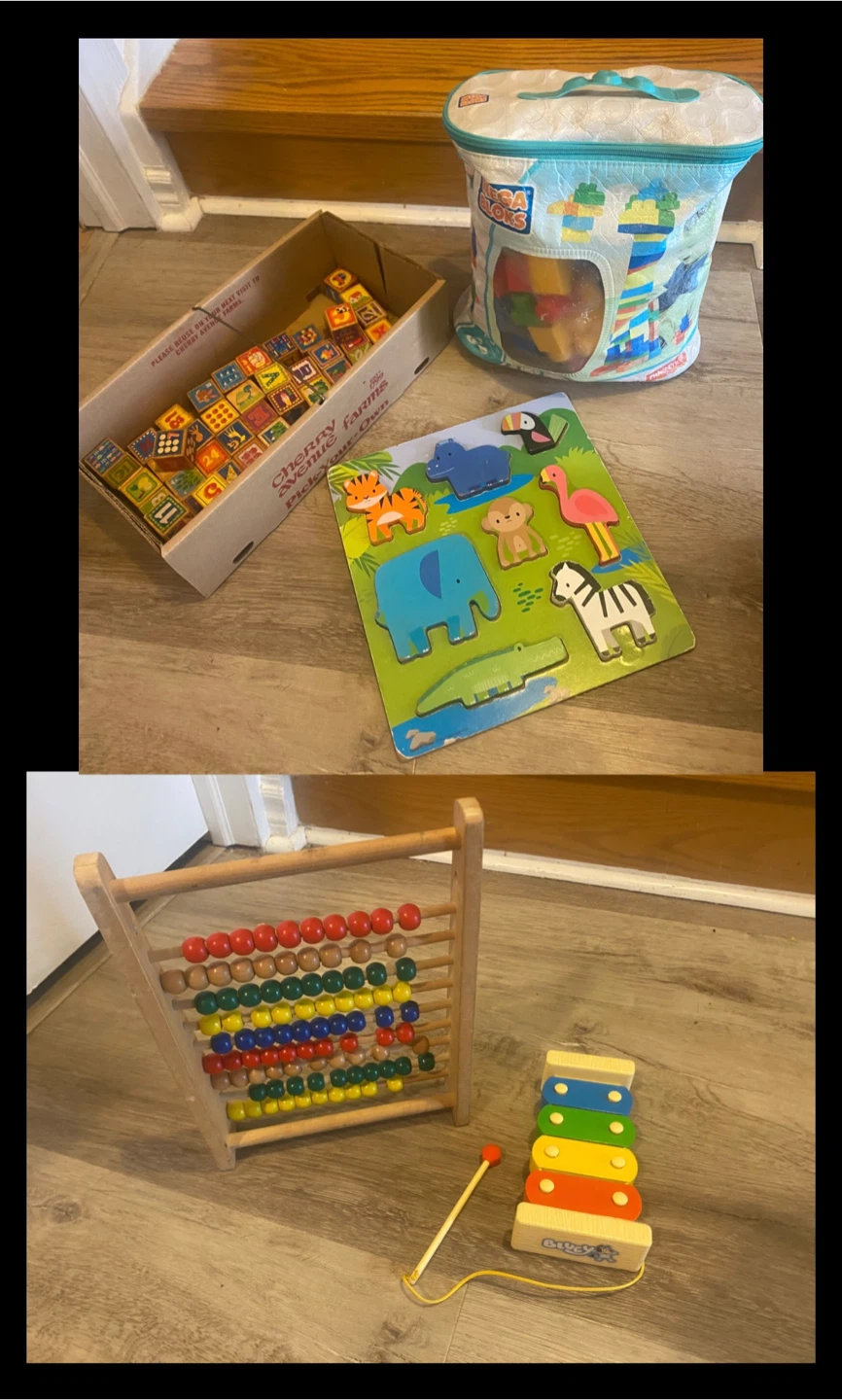 Toddler motor skills toy lot