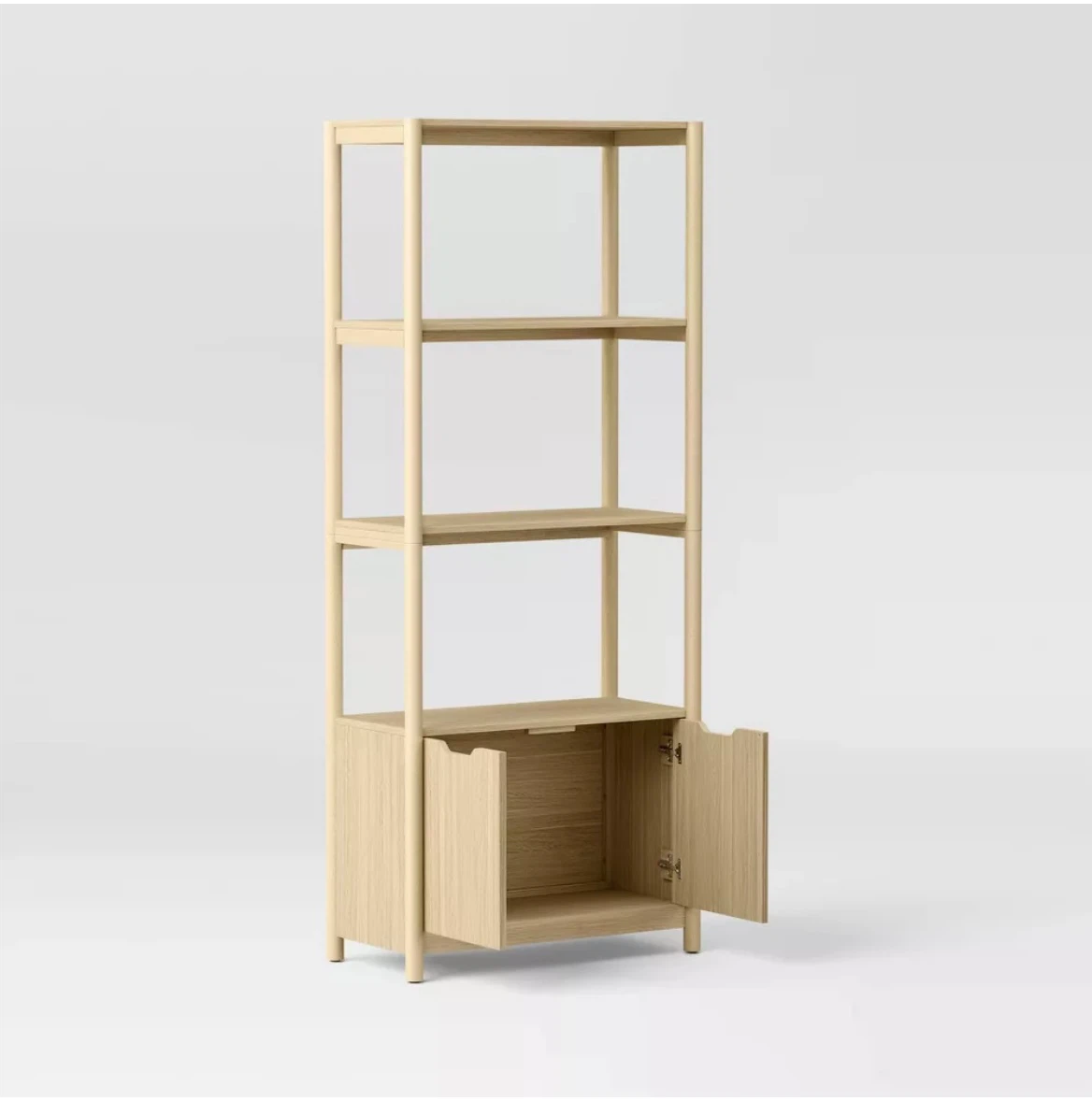 Room Essentials Natural Tone Bookcase - photo 5