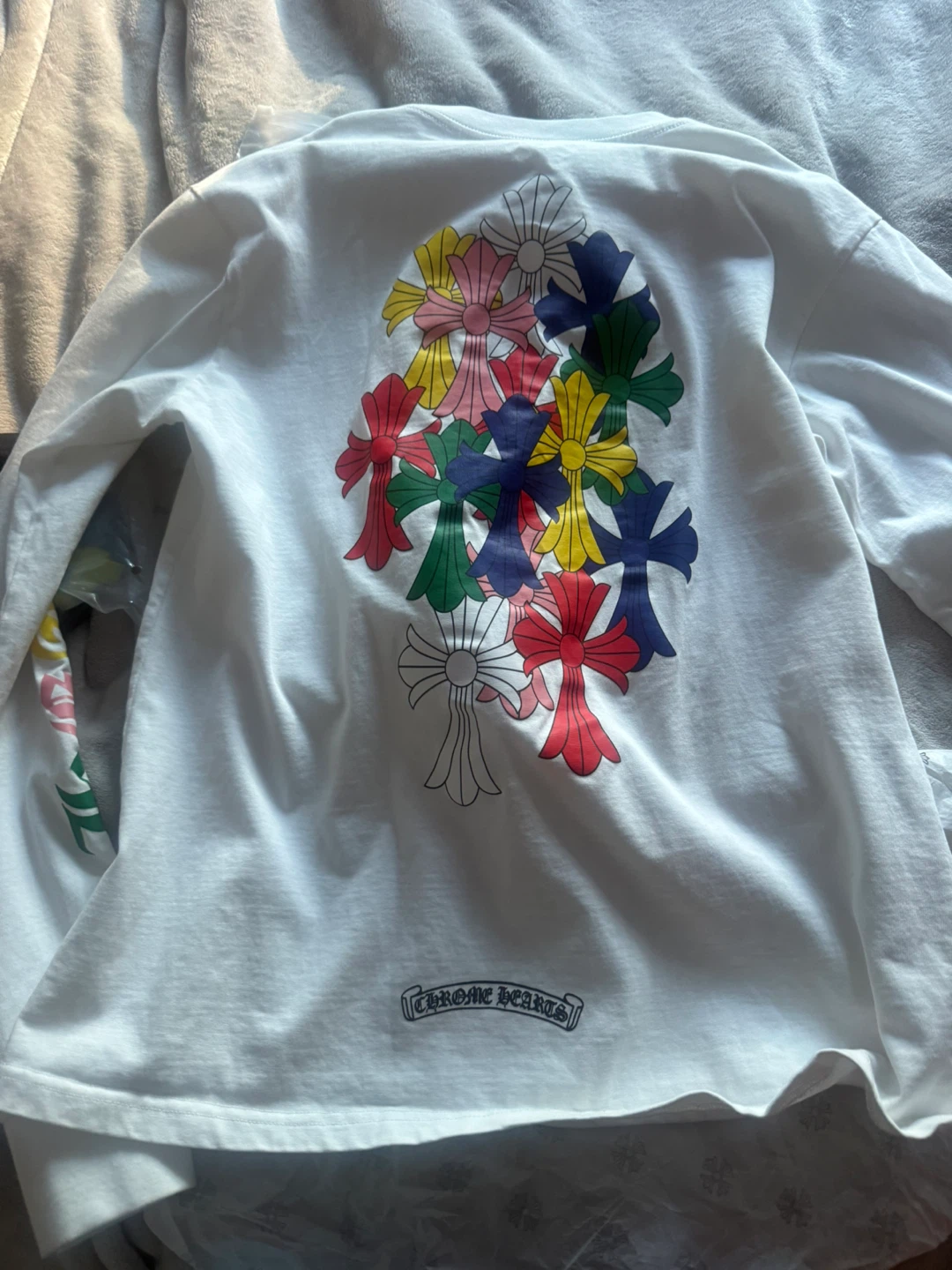 Chrome Hearts Multi-Color Cross Long Sleeve Shirt - photo 5