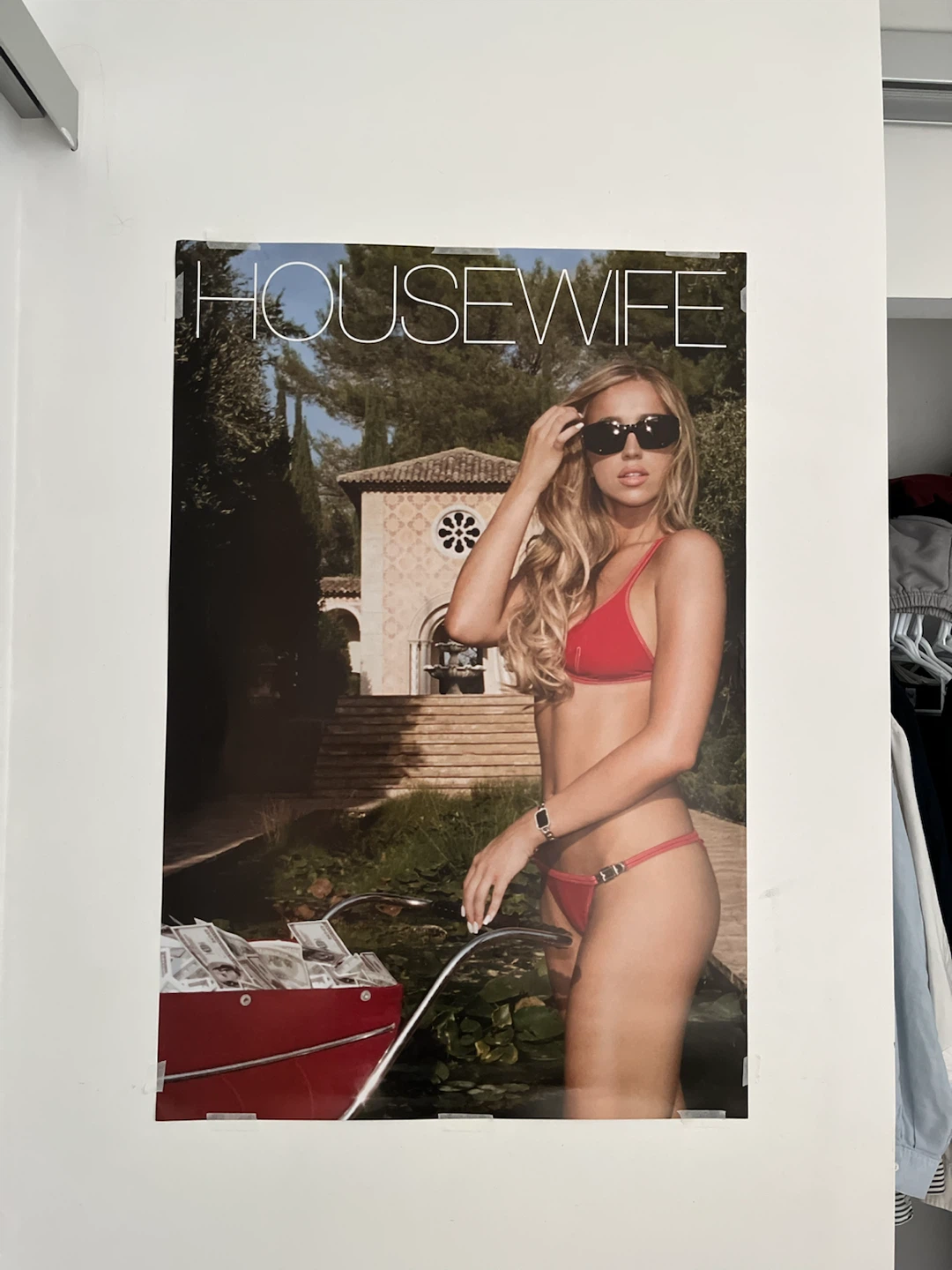 Tate McRae Housewife poster
