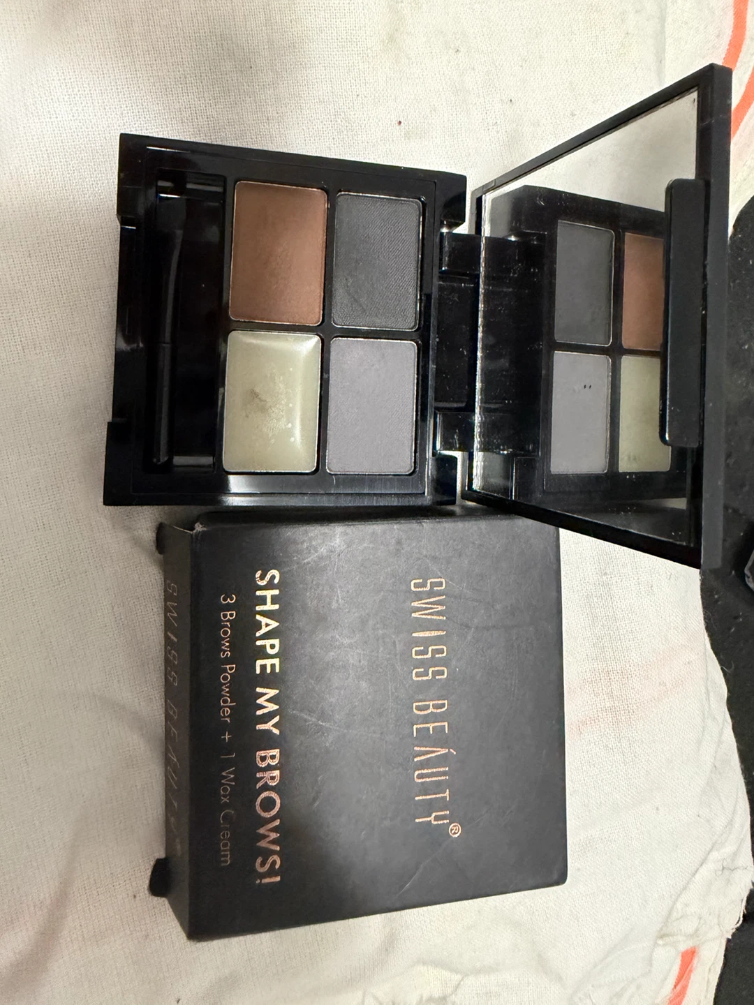 MACC Eyelashes and Swiss Beauty Brow Palette - photo 2