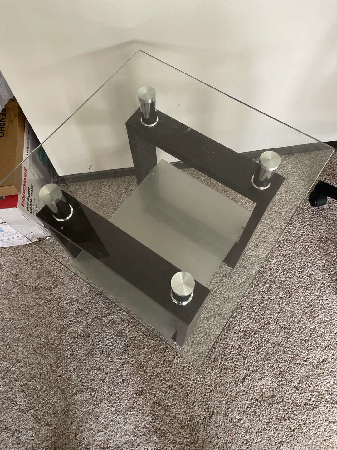 Modern Glass Side Table - photo 2